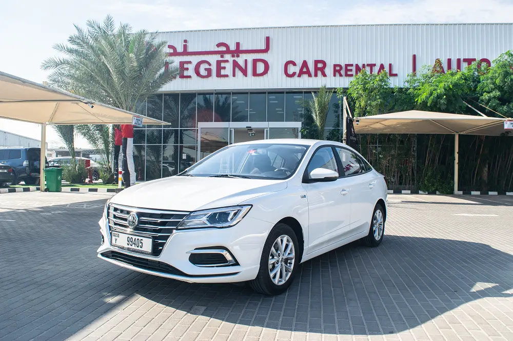 Mg 5 - Economical Sedan For Rent in UAE - Legend Rent a Car