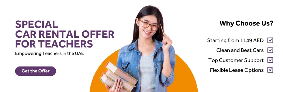 Teachers Car rental offer